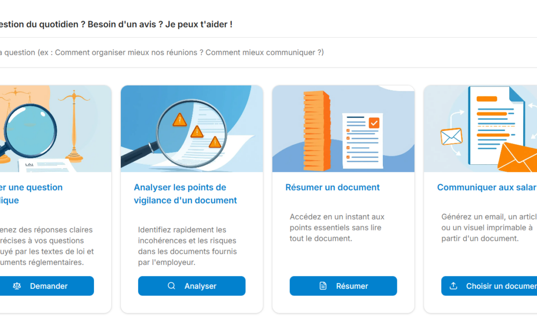 Justiana, la baguette magique des élus CSE !