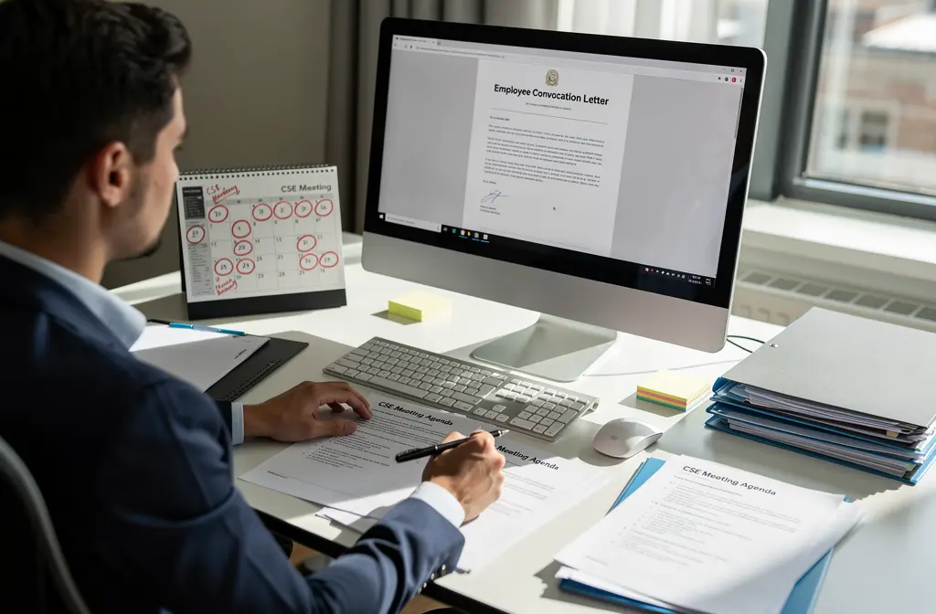 Comment organiser une réunion CSE : convocation et obligations