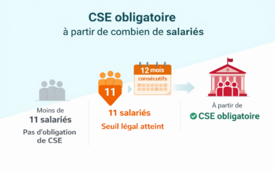 CSE obligatoire : seuil de 11 salariés et mise en place
