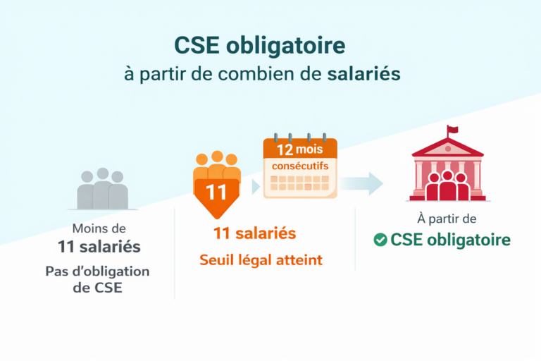 CSE obligatoire : seuil de 11 salariés et mise en place