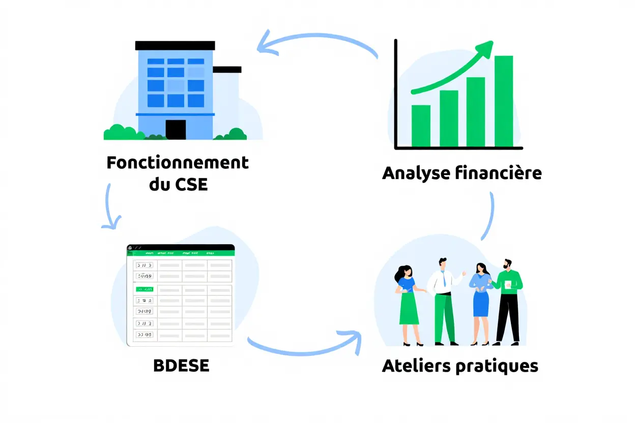 Piliers de la formation CSE