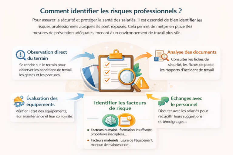 Comment identifier les risques professionnels en entreprise