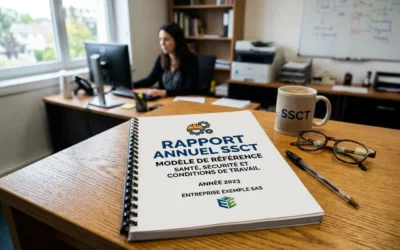 Modèle rapport annuel ssct : trame et exemples concrets