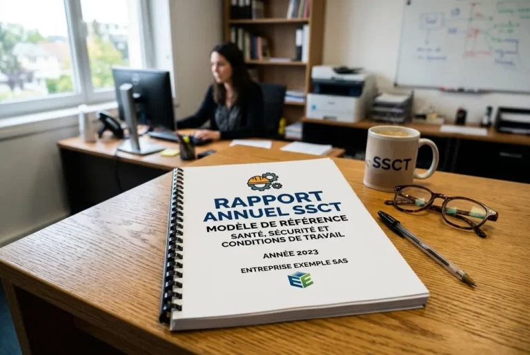 Modèle rapport annuel ssct : trame et exemples concrets