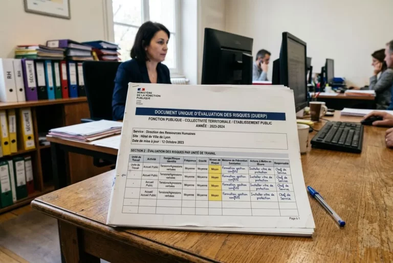 Document unique d&rsquo;évaluation des risques professionnels : guide duerp