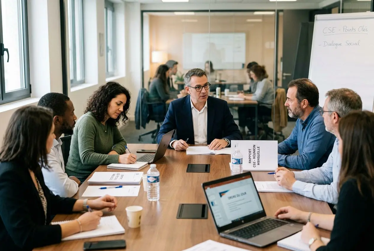Report réunion CSE par l’employeur : obligations et règles