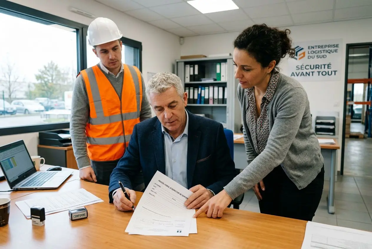 Rédaction procès-verbal suite inspection du travail