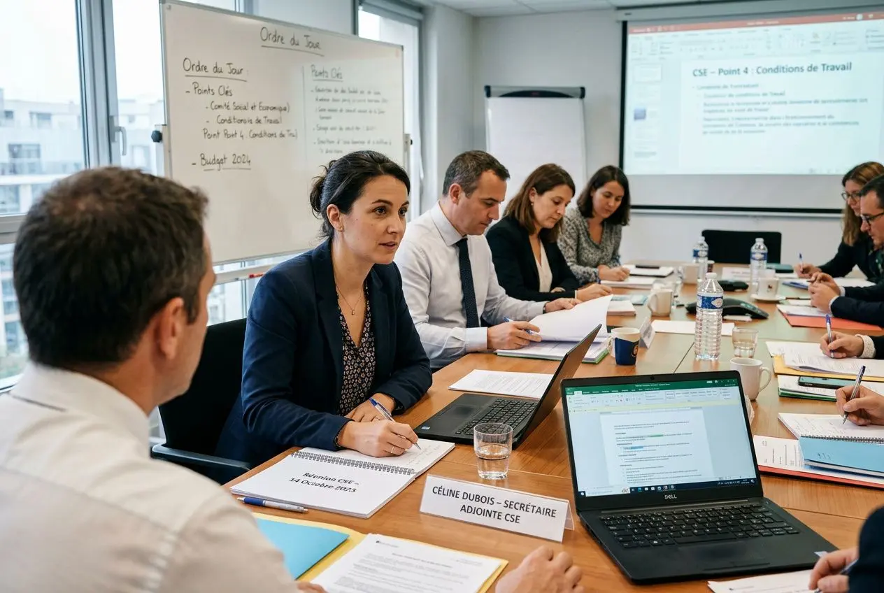 Secrétaire adjoint CSE : rôle, désignation et missions