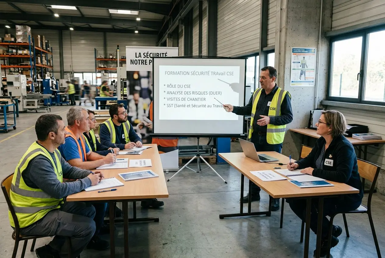 Formation santé sécurité et conditions de travail CSE obligatoire