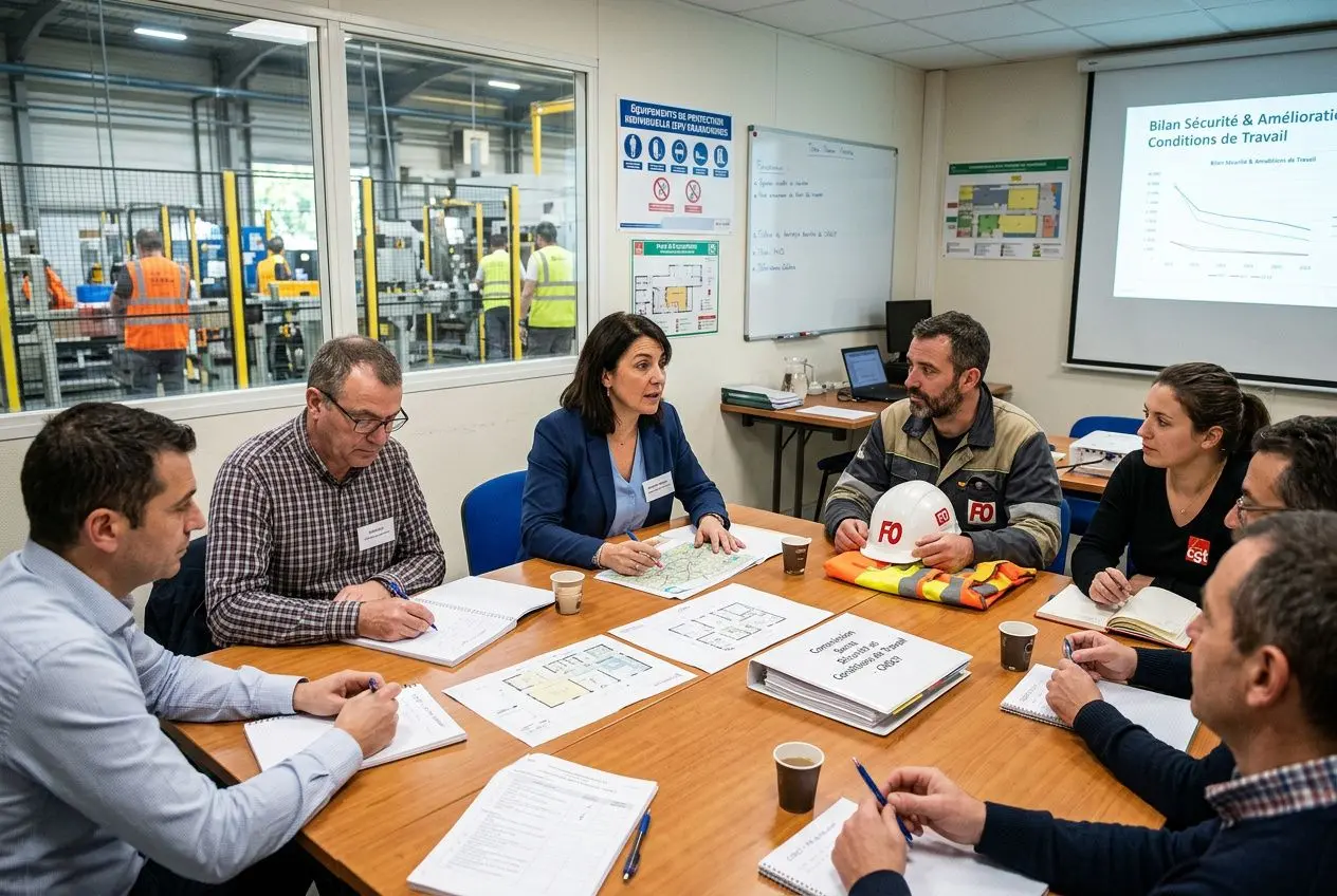 Commission santé sécurité et conditions de travail : guide CSE